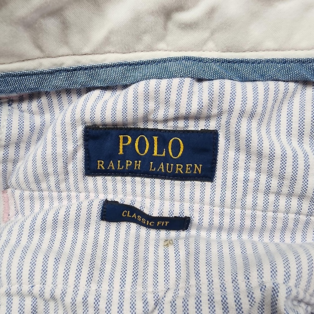 Polo Ralph Lauren Pants Mens 34x30 (Fits 32x30) Pink Classic Fit Preppy Summer - Picture 2 of 13